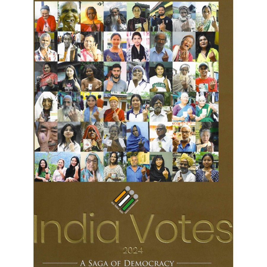 INDIA VOTES 2024 A SAGA OF DEMOCRACY (DEL)(HINDI)(2025)